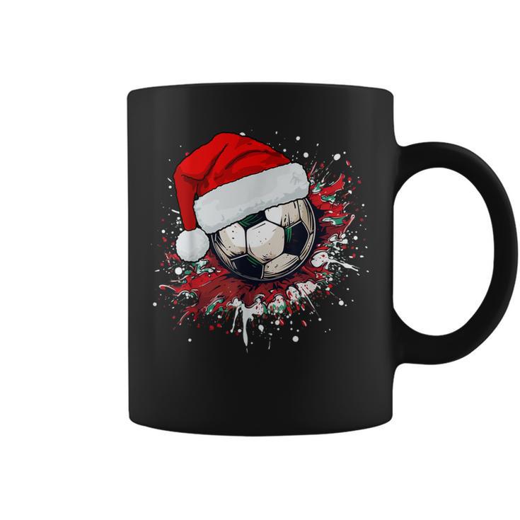 Football Santa Claus Christmas Xmas Tassen