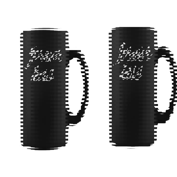 Forever Kiss Love Shirt Quote Couples Friends Graphic Print Coffee Mug