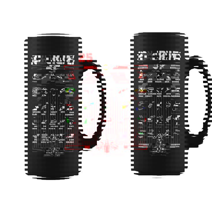 Formula Racing Track 2025 Fans De Coches Retro Racing Taza de café