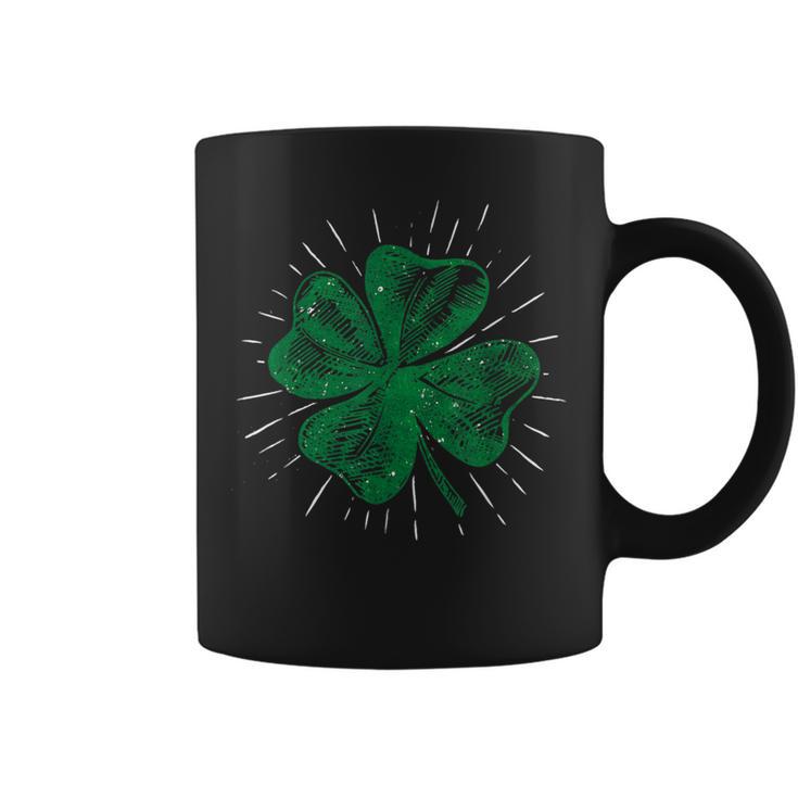 Four-Leaf Clover Ireland Lucky Charm Tassen