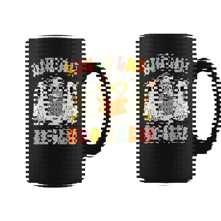Fun Lunch Lady Boo Crew Cafeteria Halloween Matching Costume Graphic Print Coffee Mug