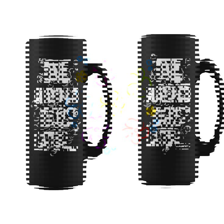 100 Days Of School Matching Studen And Teacher Coffee Mug
