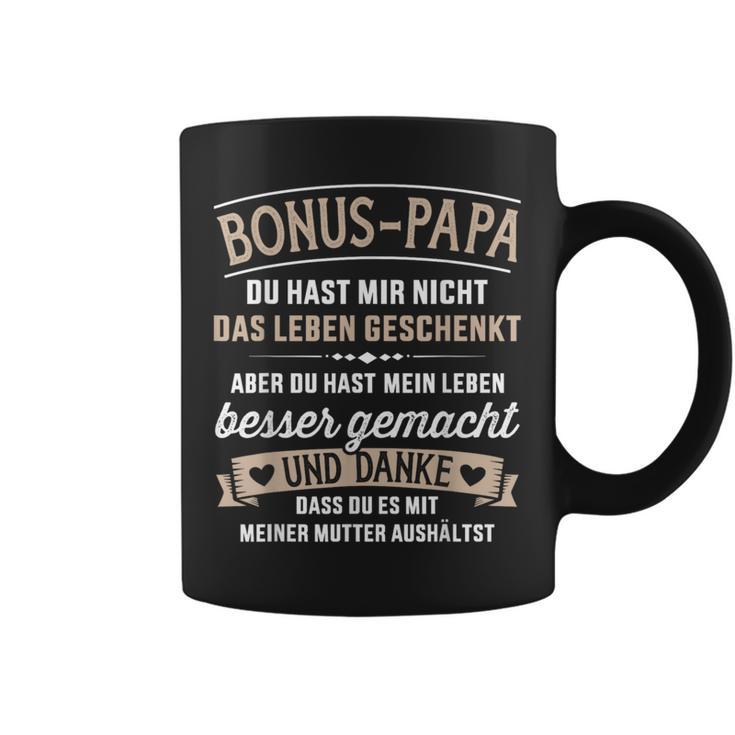 Bonus Dad Stepfather Saying Father's Day Christmas Tassen