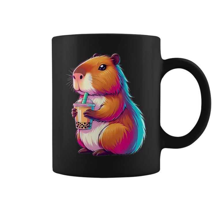 Capybara Bubble Tea Animal Lover Rodent Tassen