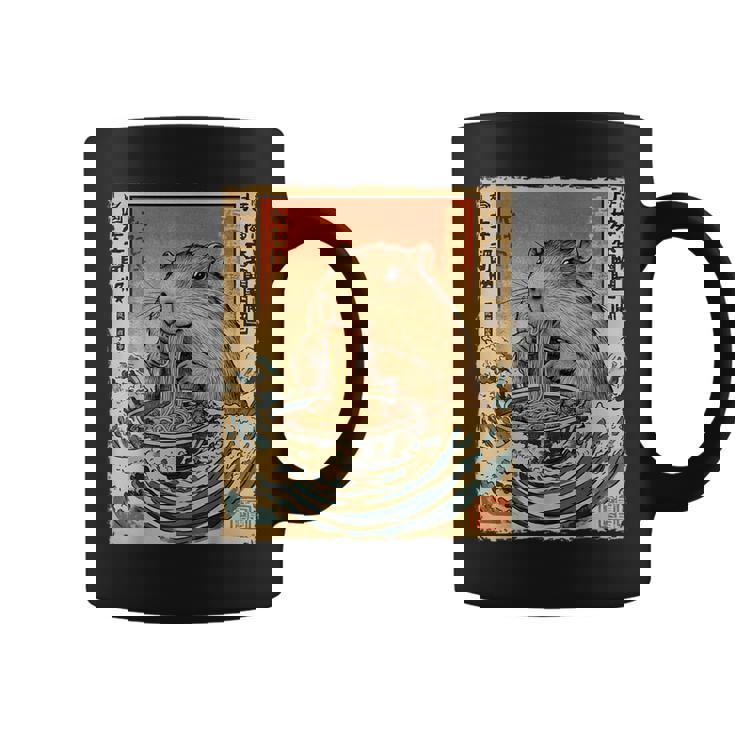 Capybara Ramen Noodle Japanese Anime Manga Kawaii Coffee Mug