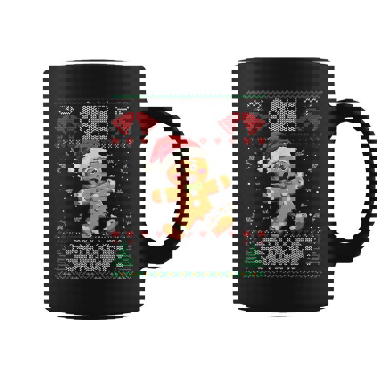 Gingerbread Man Oh Snap Christmas Ugly Xmas Sweater Coffee Mug