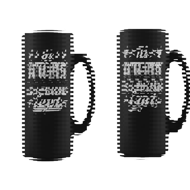 Profession Quote Tattoo Artist Taza de café