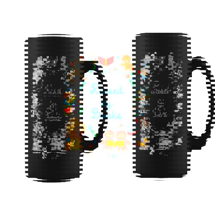 Saying About Reading Raised By Books Coffee Mug