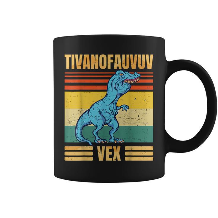 T-Rex Tyrannosaurus Tivanofauvuvex Meme Tassen