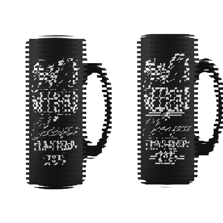 Girls Weekend 2025 Girls Trip 2025 Vacation Matching Coffee Mug