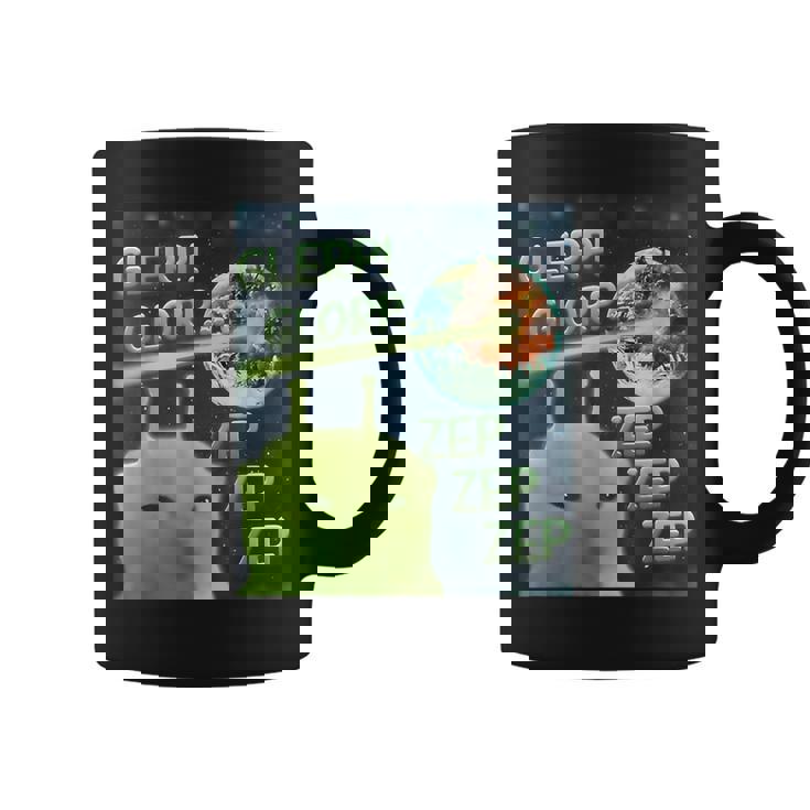 Glerp Glorp Alien Cat Meme Brainrot Costume Coffee Mug