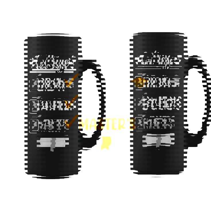 Goal Digger Master's Degree Graduation Diploma Bachelors Coffee Mug