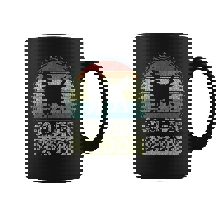 Golden Daddy Father's Day Golden Retriever Dad Taza de café