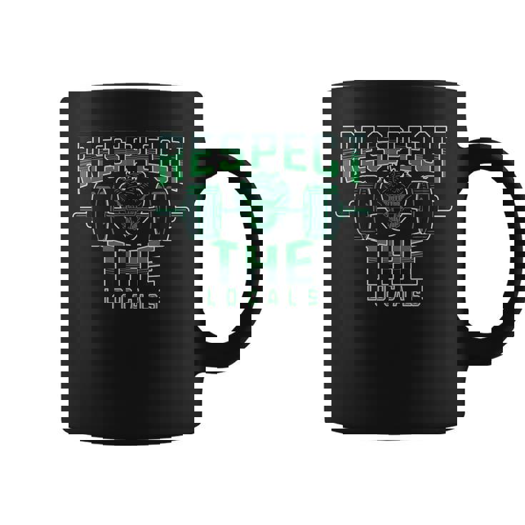 Gracioso Respeto A Los Locales Cocodrilo En El Gimnasio Halterofilia Taza de café