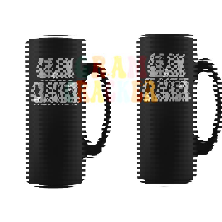 Gram-Cracker Retro Groovy Mom Cute  Grandma Coffee Mug