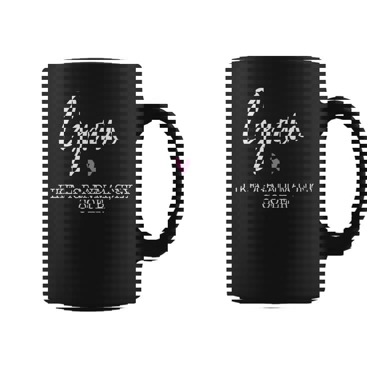 Gran Like A Grandma Only Cooler Heart Mother's Day Gran Coffee Mug