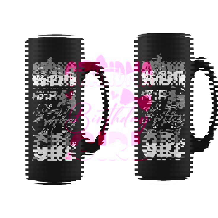 Grandma Of The Birthday Girl Cat Kitty Family Matching Coffee Mug