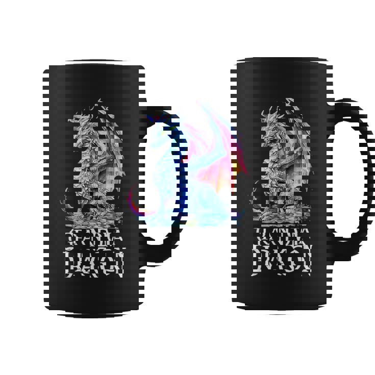 Grandma Dragon Grandmother Dragons Lover Mother's Day Xmas Coffee Mug