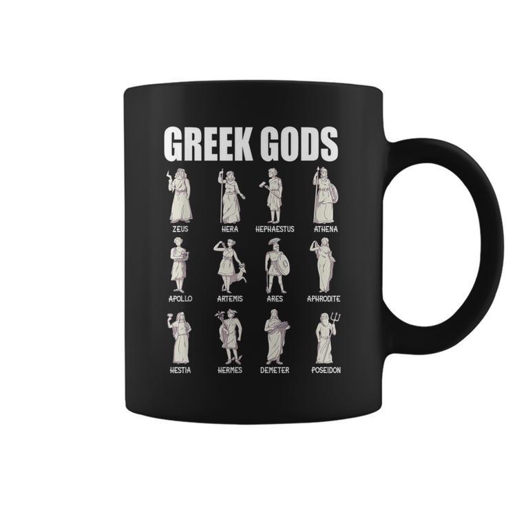 Greek Gods And Goddesses Old Greek Mythology Tassen