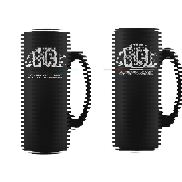 Grenoble France Coordonnées Gps Tasse