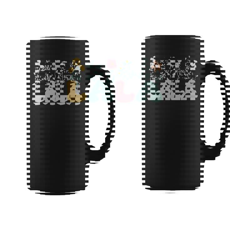 Groovy Lala Grandmother Flowers Lala Grandma Coffee Mug