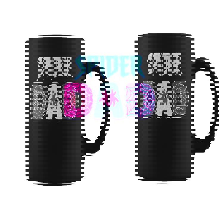 Groovy Spider Dad Matching Family Birthday Girl Party Coffee Mug