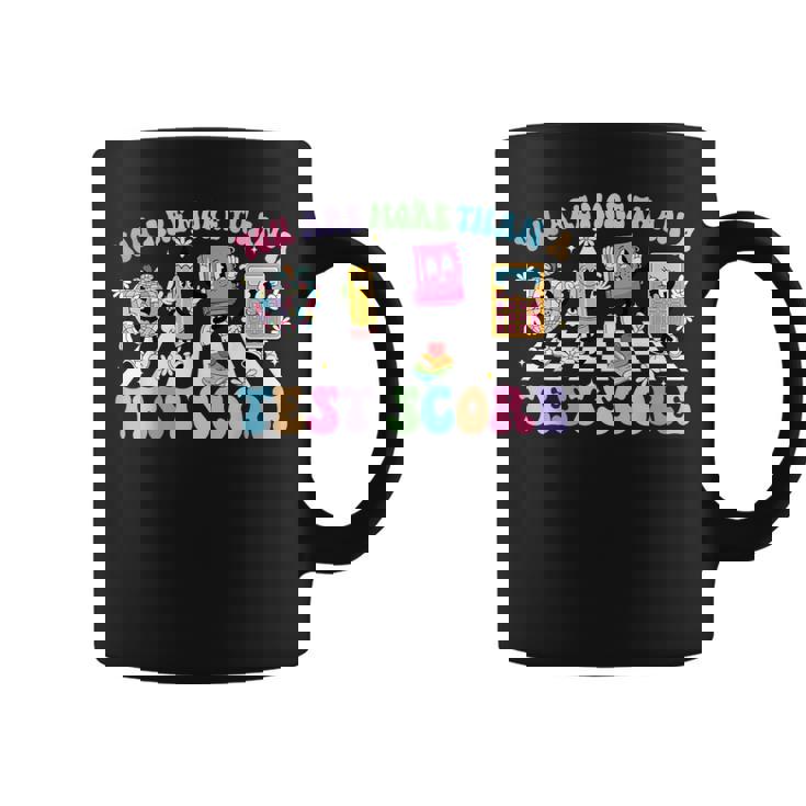 Groovy Testing Day Teacher You Are More Than A Test Score Coffee Mug
