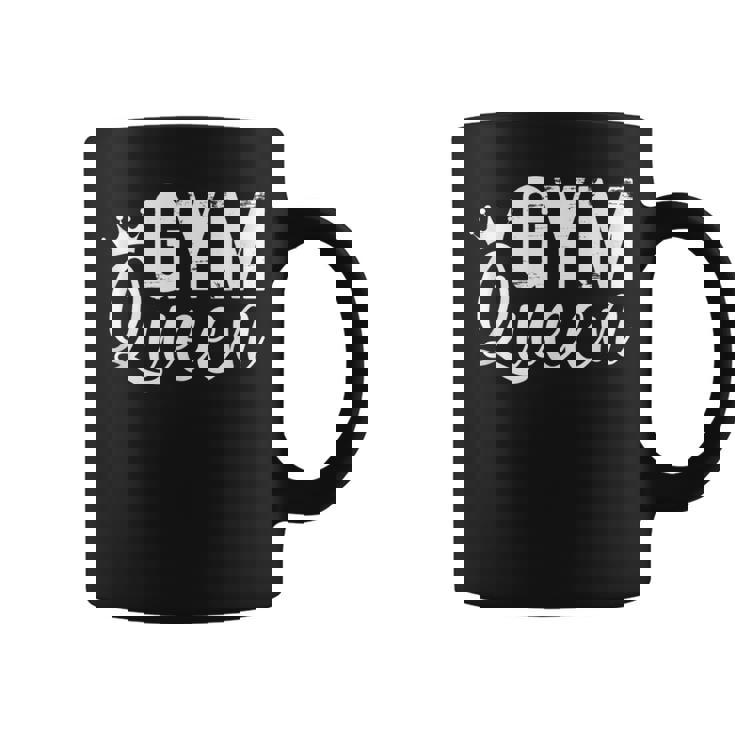 Gym Queen Sin Mangas Taza de café