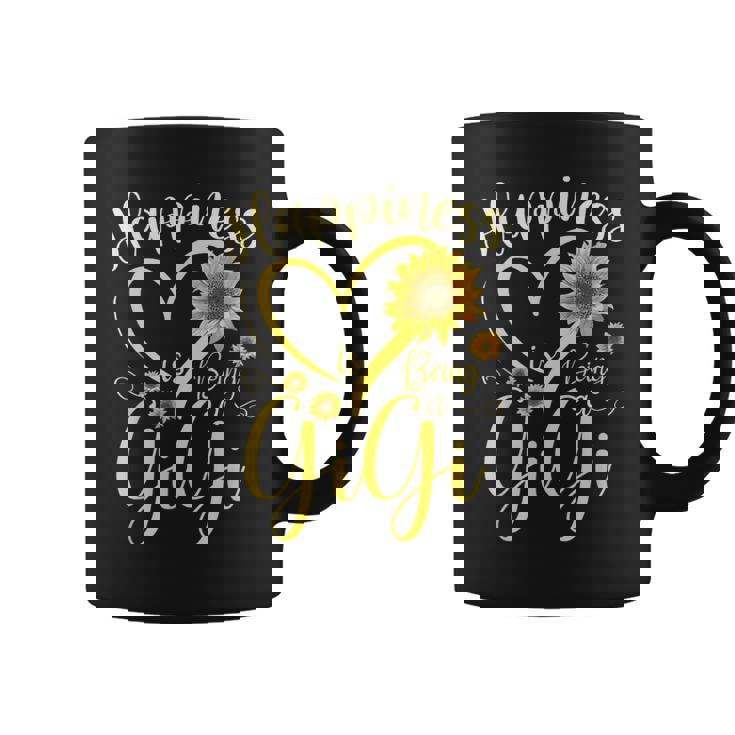 Happiness Is Being A Gigi Sunflower Mother's Day Grandma Coffee Mug