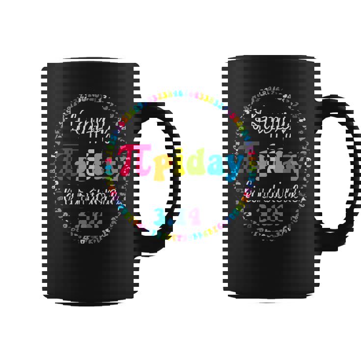Happy Pi Day 314 Be Irrational Cute Mathematic Math Teacher Graphic Print Coffee Mug