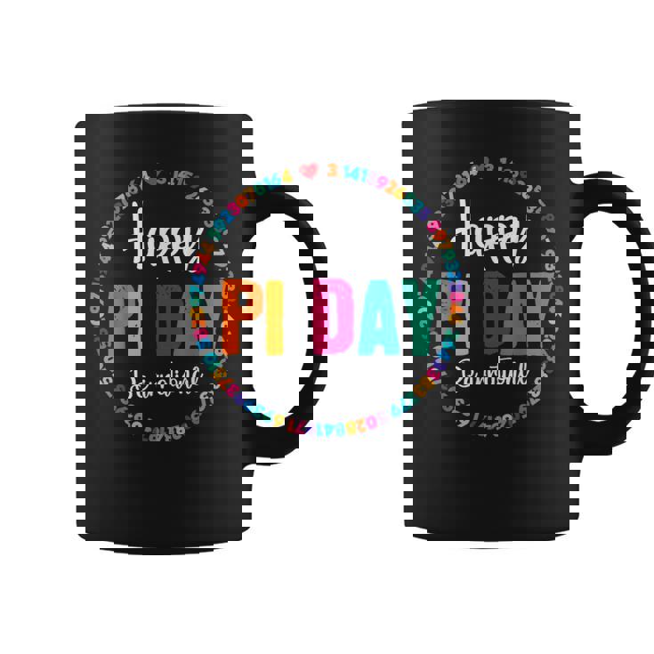 Happy Pi Day Pie Math Coach Teacher Pi Day Lover Nerdy Graphic Print Coffee Mug