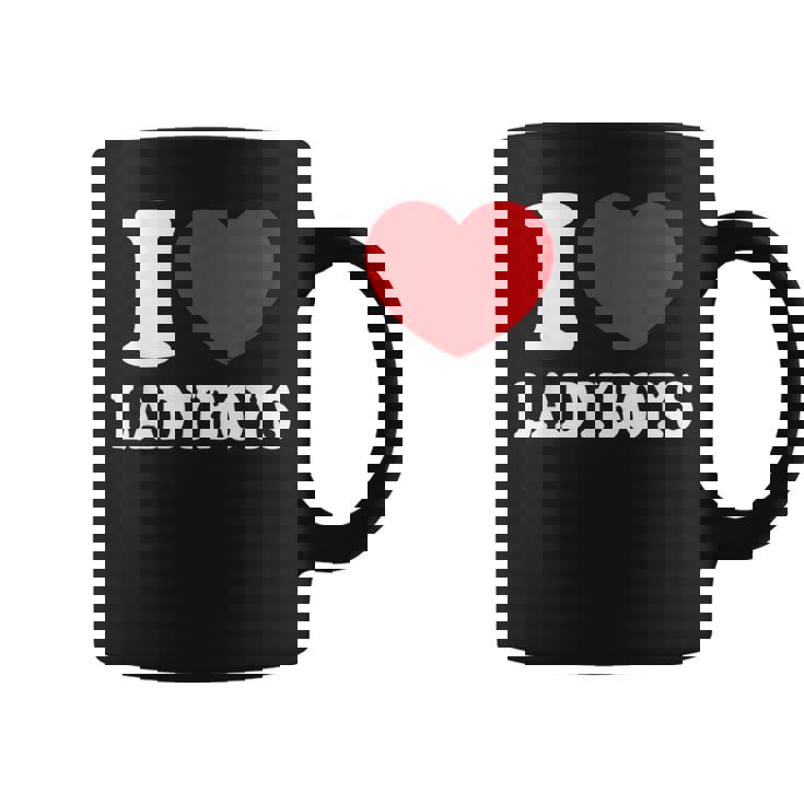 I Heart Love Ladyboys Asia Lover Thailand Ladyboy Graphic Print Coffee Mug