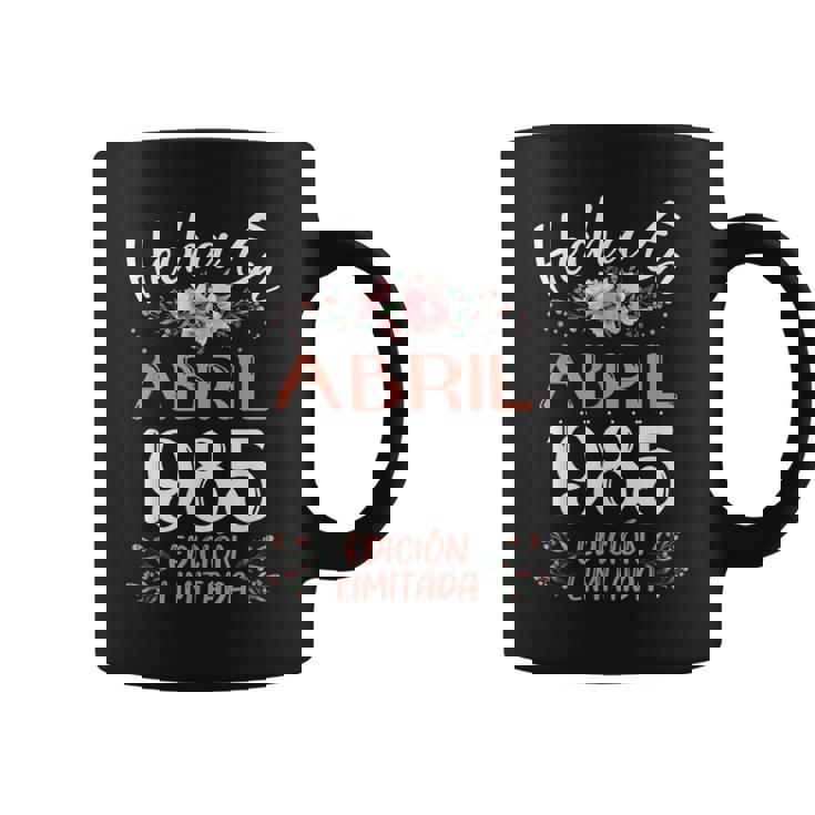 Hecha En Abril 1985 Regalo 40 Años Cumpleaños Taza de café