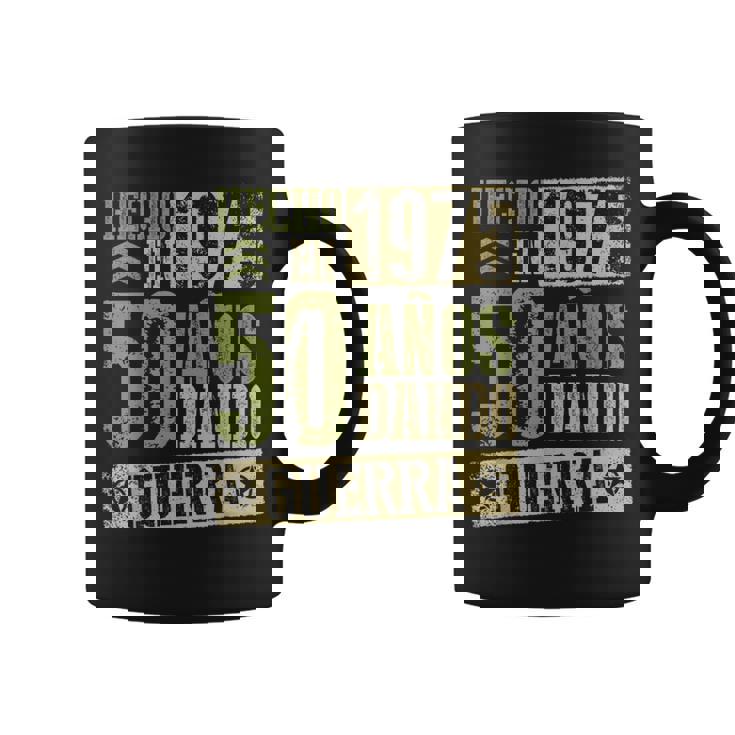 Hecho En 1975 Dando Guerra 50 Años 50 Cumpleaños Amigos Taza de café