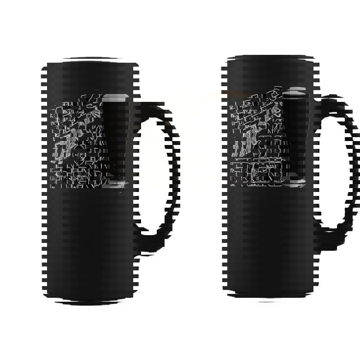 Hello Darkness My Old Friend Age Beer Stout Beer Taza de café