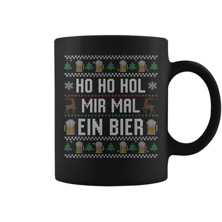 Ho Ho Hol Mir Mal Ein Bier Christmas Tassen