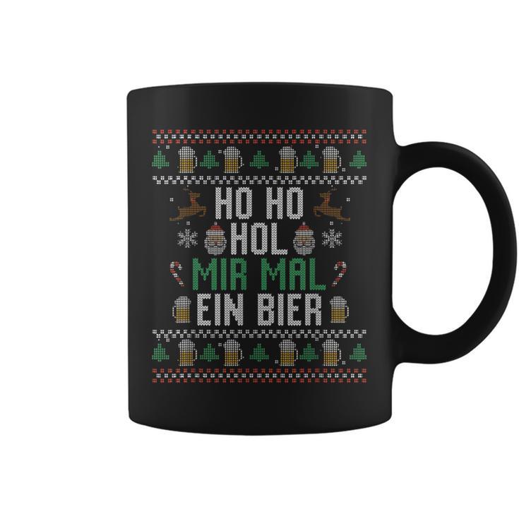 Ho Ho Hol Mir Mal Ein Bier Christmas Tassen