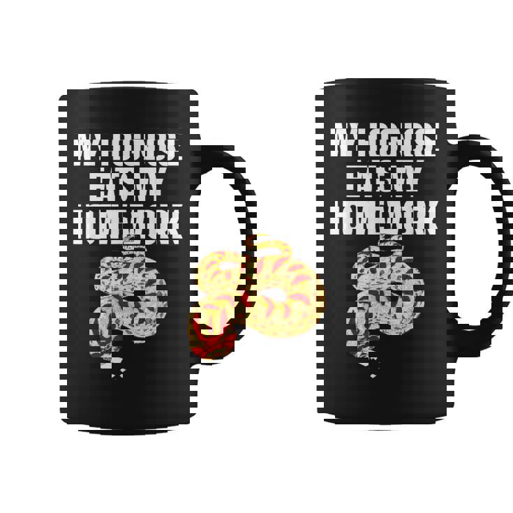 Hognose Snake My Hognose Eats My Homework Graphic Print Coffee Mug