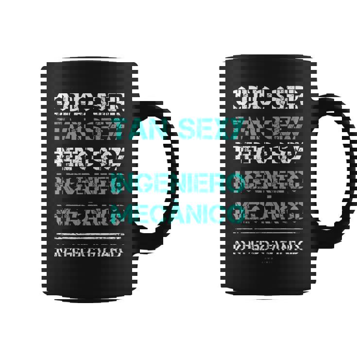 Hombre Ingeniero Mecanico Sexy Regalo Original Graduación Taza de café
