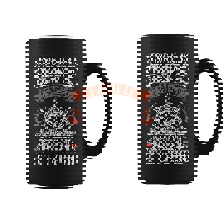 Humour Bateau Capitaine Marin Bateaux Bateau Tasse