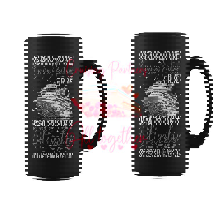 Husband Wife Cruising Anniversary Trip 2025 Honeymoon Love Coffee Mug