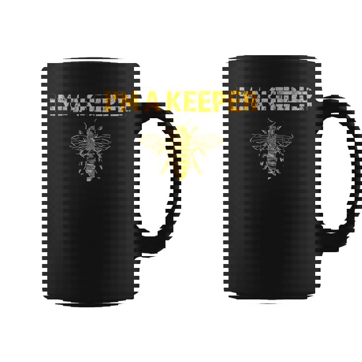 I'm A Bee Keeper Honey Bee Apiarist Beekeeping Graphic Print Coffee Mug