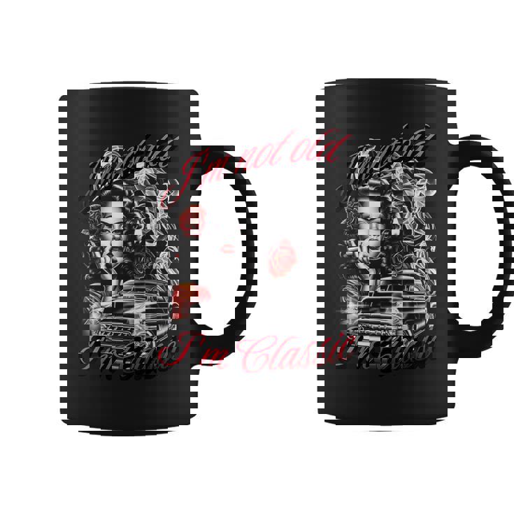 I'm Not Old I'm Classic Vintage Pinup Car Fathers Day Dad Coffee Mug