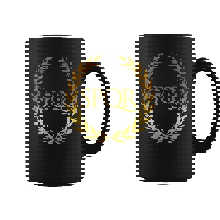 Imperio Romano Spqr Sin Mangas Taza de café