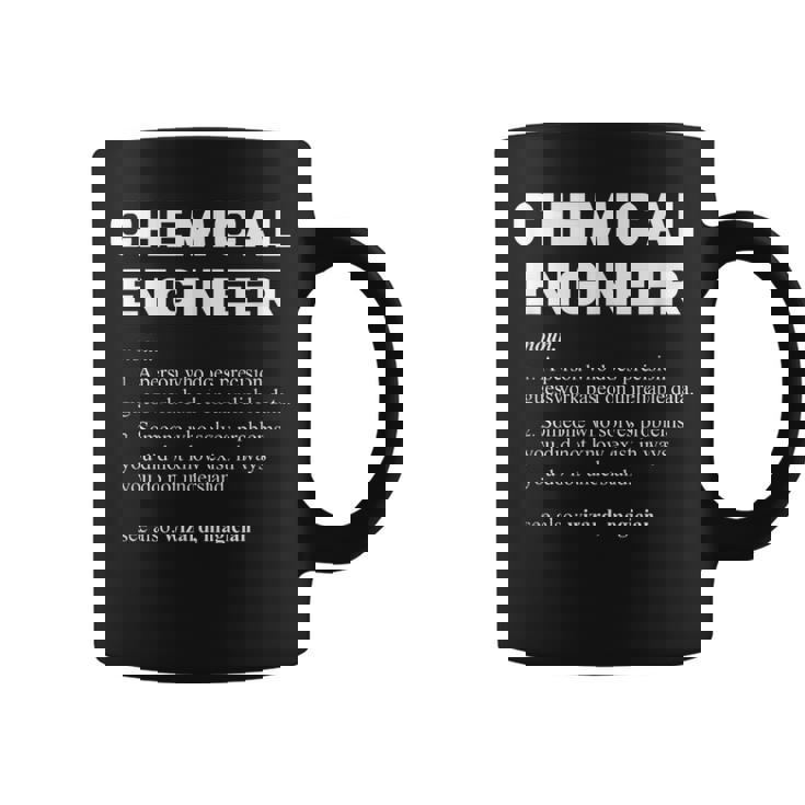 Ingeniero Químico Divertida Definición De Diccionario Taza de café
