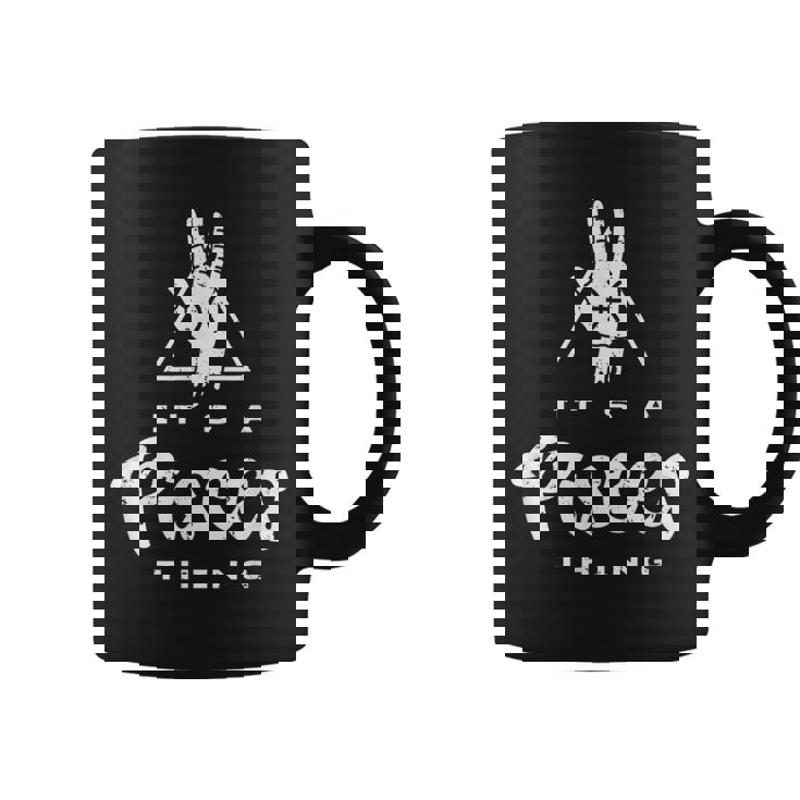 It's a Pisces Thing Pisces Birthday Palm Reading Graphic Print Coffee Mug