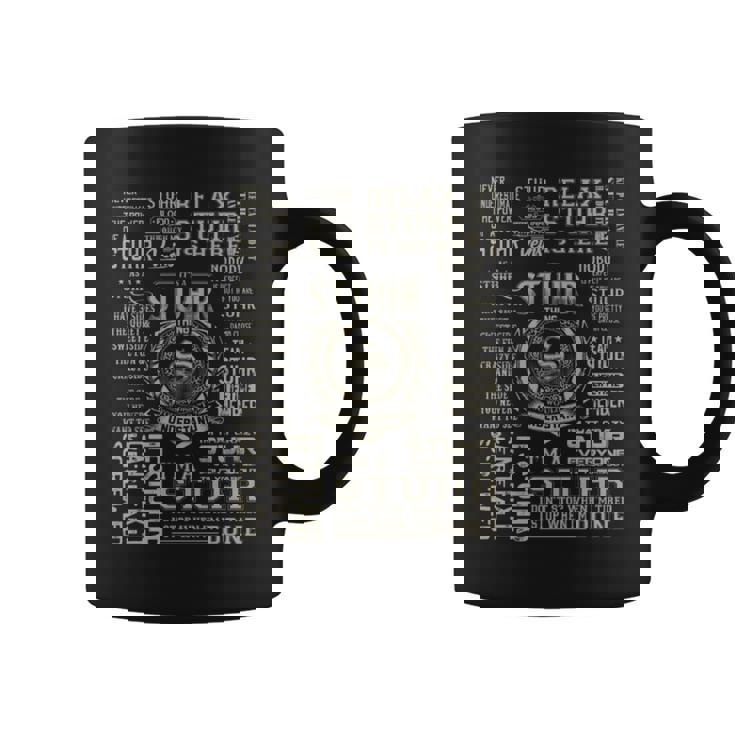 It's A Stuhr Thing Stuhr Name Coffee Mug