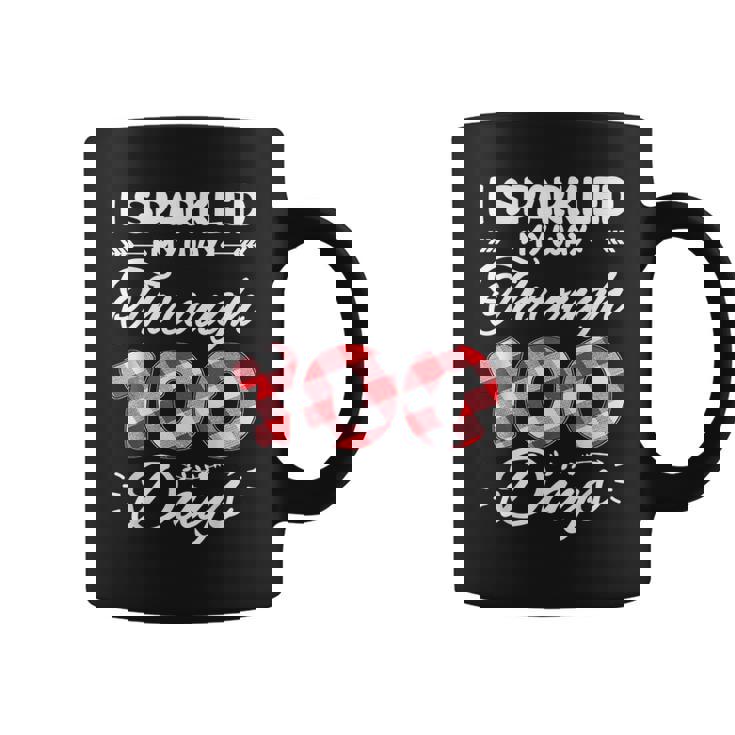 Je Me Suis Frayé Un Chemin À Travers 100 Jours 100E Jour D'école Tasse