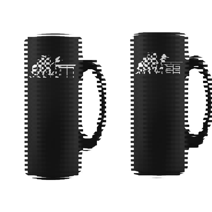 Joueur De Tennis De Table Athlète De Ping-Pong Evolution Tasse