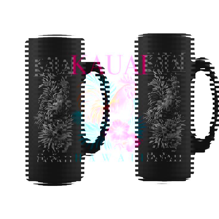 Kauai Hawaii Chicken Hawaii Hawaii Hibiscus Flowers Vintage Coffee Mug